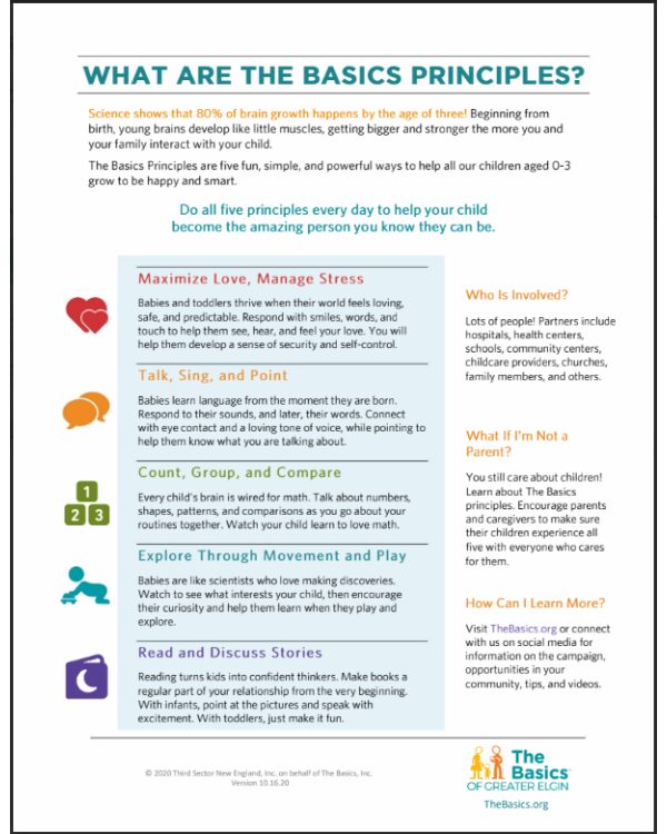 five basics one pager english