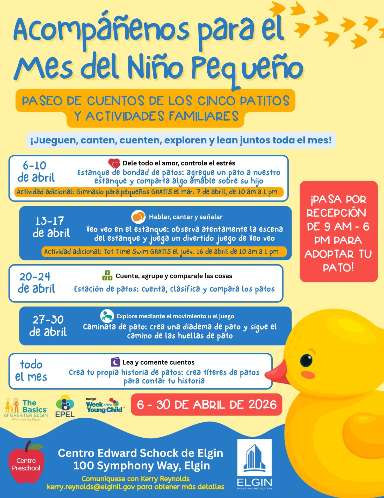 elgin p & r young child (spanish)