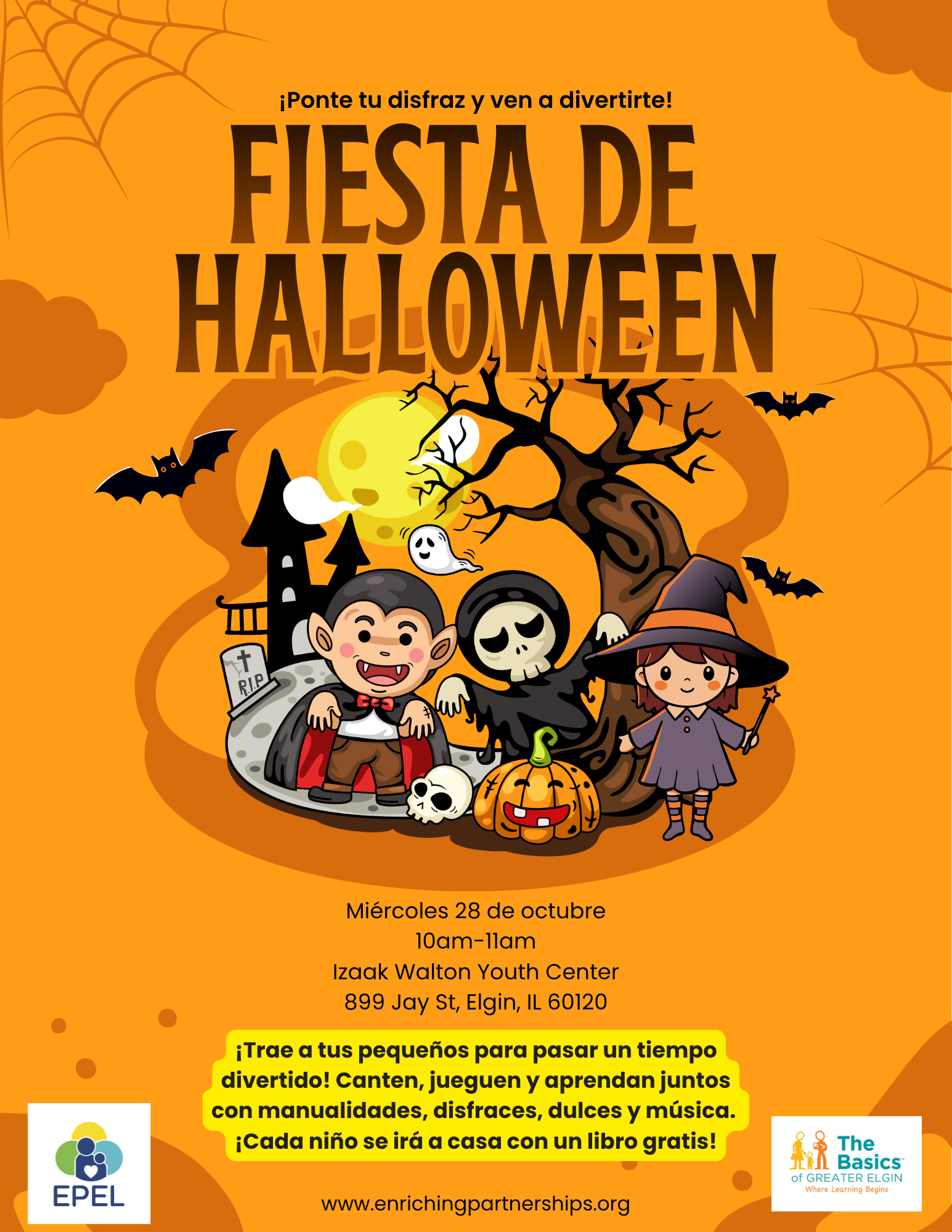 halloween playgroup spanish png